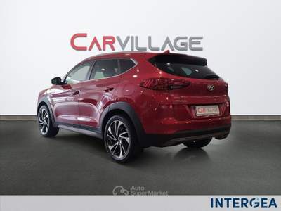 Hyundai Tucson Tucson 1.6 crdi 48v exellence 2wd 136cv dct my20 Rosso usata Sesto Fiorentino