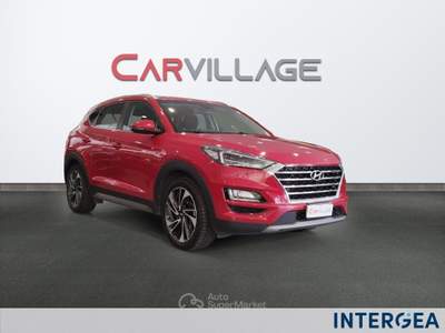 Hyundai Tucson Tucson 1.6 crdi 48v exellence 2wd 136cv dct my20 Rosso usata Sesto Fiorentino