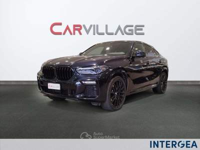BMW X6 X6 xdrive30d mhev 48v msport auto Blu/Azzurro usata Sesto Fiorentino