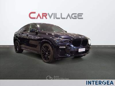 BMW X6 X6 xdrive30d mhev 48v msport auto Blu/Azzurro usata Sesto Fiorentino