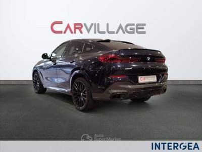 BMW X6 X6 xdrive30d mhev 48v msport auto Blu/Azzurro usata Sesto Fiorentino