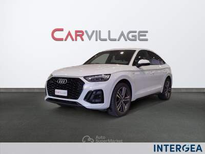 Audi Q5 Q5 sportback 55 2.0 tfsi e s line plus quattro s-tronic Bianco usata Sesto Fiorentino