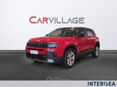 Jeep Avenger Avenger 1.2 turbo altitude fwd 100cv Rosso usata Sesto Fiorentino