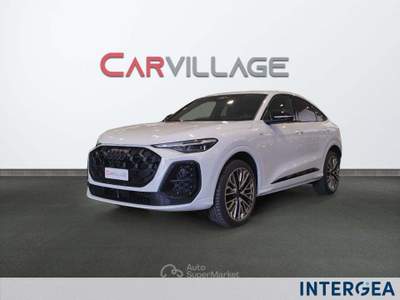 Audi Q5 Q5 sportback 2.0 tdi mhev+ s line edition quattro 204cv s-tronic Bianco usata Sesto Fiorentino