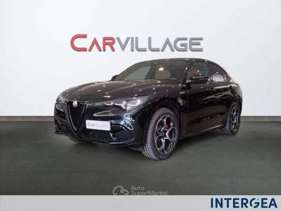 Alfa Romeo Stelvio  turbo diesel 210 cv sprint Nero usata Sesto Fiorentino