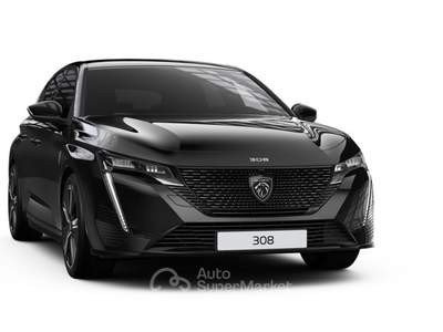 Peugeot 308  bl - hybrid 145 e-dcs6 gt Nero usata Sesto Fiorentino