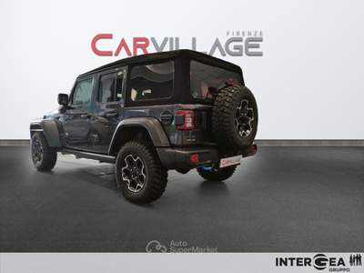 Jeep Wrangler Wrangler plug-in hybrid my23 rubicon 2.0 4xe phev 380cv at8 Grigio usata Sesto Fiorentino