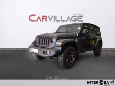 Jeep Wrangler Wrangler plug-in hybrid my23 rubicon 2.0 4xe phev 380cv at8 Grigio usata Sesto Fiorentino