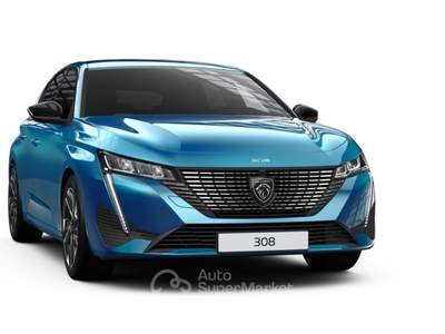 Peugeot 308  bl - hybrid 136 e-dcs6 allure Blu/Azzurro usata Sesto Fiorentino