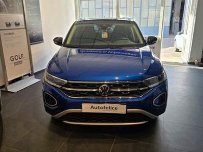 Volkswagen T-Roc T-Roc 1.0 TSI Style Blu/Azzurro usata POZZUOLI