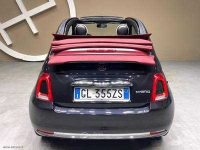 Fiat 500 500 C 1.0 Hybrid Dolcevita *NEOPATENTATI* Nero usata Castrezzato