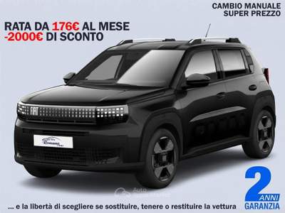 Fiat Grande Panda Fiat Grande Panda 1.2 La Prima 100cv Nero usata Sant'Anastasia