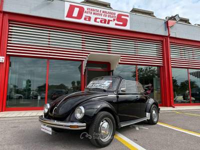 Volkswagen Maggiolino 1303 CABRIO, RESTAURATA COMPLETAMENTE! TARGA NERA! Nero usata Codroipo