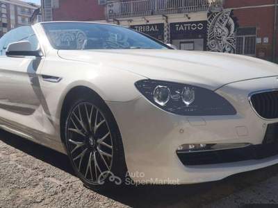 BMW Serie 6 640i Serie 6 F12 2011 Cabrio 640i Cabrio Futura auto usata Moncalieri