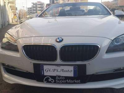 BMW Serie 6 640i Serie 6 F12 2011 Cabrio 640i Cabrio Futura auto usata Moncalieri