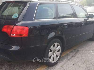 Audi A4 A4 III 2004 Avant Avant 2.0 tdi Top Plus fap Nero usata Moncalieri