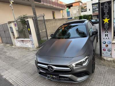 Mercedes-Benz CLA CLA 35 AMG 4Matic Grigio usata Barcellona Pozzo di Gotto
