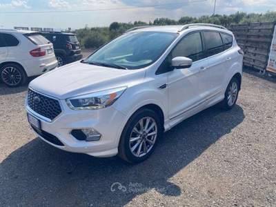 Ford Kuga 2.0 TDCI 150 CV S&S P. 4WD Vignale Bianco usata CATANIA