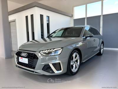 Audi A4 A4 Avant 35 TDI 163CV S-LINE Argento usata Fornelli