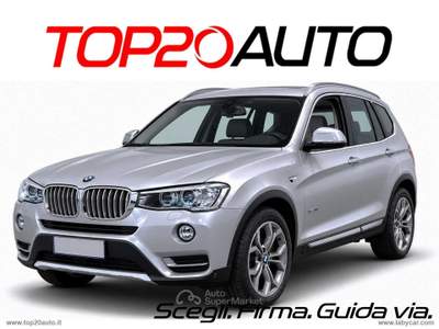 BMW X3 X3 xDrive20d|PELLE TOTALE|8 GOMME Argento usata Civita Castellana