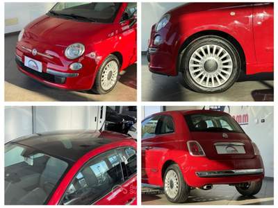 Fiat 500 1.2 Lounge 69cv Rosso usata Cesano Maderno