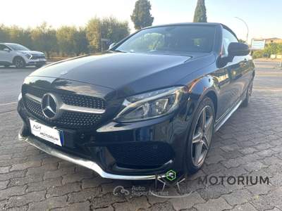 Mercedes-Benz Classe C Cabrio Premium AMG 9G-Tronic Nero usata San Giorgio del Sannio