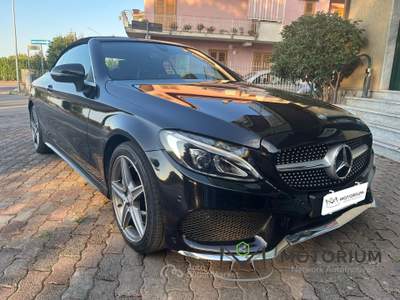 Mercedes-Benz Classe C Cabrio Premium AMG 9G-Tronic Nero usata San Giorgio del Sannio