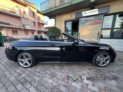 Mercedes-Benz Classe C Cabrio Premium AMG 9G-Tronic Nero usata San Giorgio del Sannio