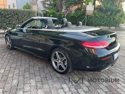 Mercedes-Benz Classe C Cabrio Premium AMG 9G-Tronic Nero usata San Giorgio del Sannio