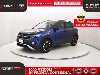 Volkswagen T-Cross 1.0 TSI Style Blu/Azzurro usata Coccaglio