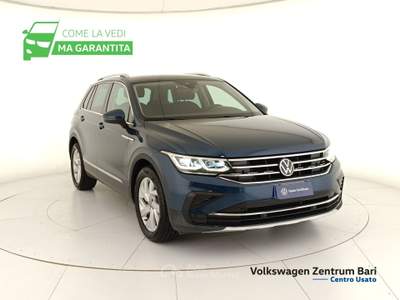Volkswagen Tiguan 2.0 tdi elegance 150cv dsg Blu/Azzurro usata Bari