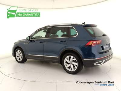 Volkswagen Tiguan 2.0 tdi elegance 150cv dsg Blu/Azzurro usata Bari