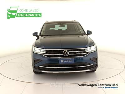 Volkswagen Tiguan 2.0 tdi elegance 150cv dsg Blu/Azzurro usata Bari