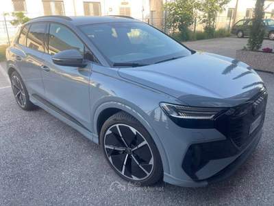 Audi Q4 45 S line edition quattro 286cv Grigio usata Vedelago