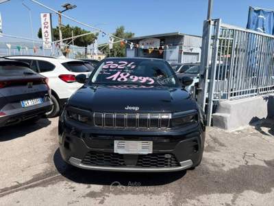 Jeep Avenger 1.2 t. Altitude fwd 100cv Nero usata Ercolano
