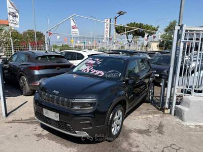 Jeep Avenger 1.2 t. Altitude fwd 100cv Nero usata Ercolano