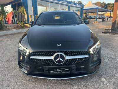 Mercedes-Benz Classe A Premium 2021 Nero usata Santeramo in Colle