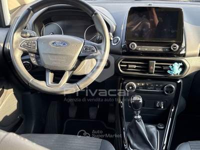 Ford EcoSport FORD EcoSport 1.0 EcoBoost 100 CV Titanium Bianco usata QUINTO DI TREVISO