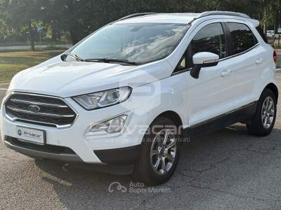 Ford EcoSport FORD EcoSport 1.0 EcoBoost 100 CV Titanium Bianco usata QUINTO DI TREVISO