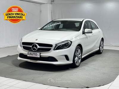Mercedes-Benz Classe A d Sport auto my16 Bianco usata Montagna in Valtellina