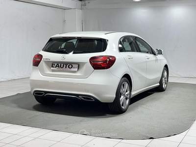 Mercedes-Benz Classe A d Sport auto my16 Bianco usata Montagna in Valtellina