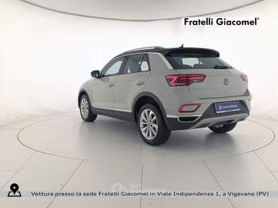 Volkswagen T-Roc 2.0 tdi style 115cv Grigio usata Vigevano