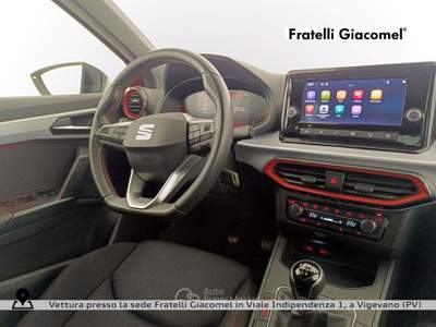 Seat Ibiza 1.0 mpi fr 80cv Rosso usata Vigevano