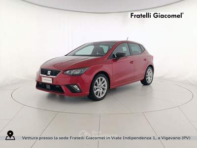 Seat Ibiza 1.0 mpi fr 80cv Rosso usata Vigevano