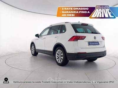 Volkswagen Tiguan 1.5 tsi life 150cv dsg Bianco usata Vigevano