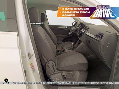 Volkswagen Tiguan 1.5 tsi life 150cv dsg Bianco usata Vigevano