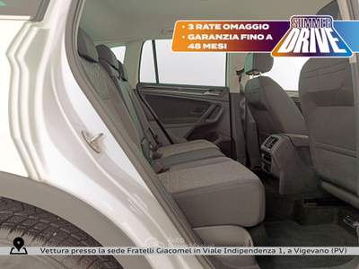 Volkswagen Tiguan 1.5 tsi life 150cv dsg Bianco usata Vigevano
