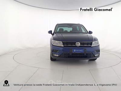 Volkswagen Tiguan 1.6 tdi business 115cv Blu/Azzurro usata Vigevano
