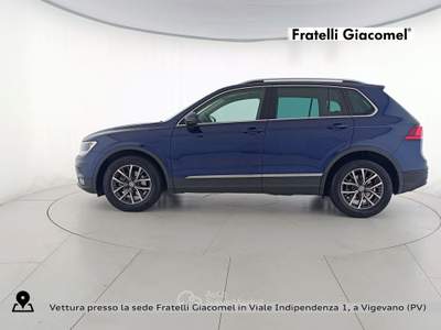 Volkswagen Tiguan 1.6 tdi business 115cv Blu/Azzurro usata Vigevano