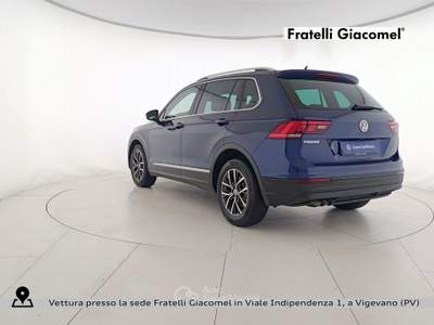 Volkswagen Tiguan 1.6 tdi business 115cv Blu/Azzurro usata Vigevano